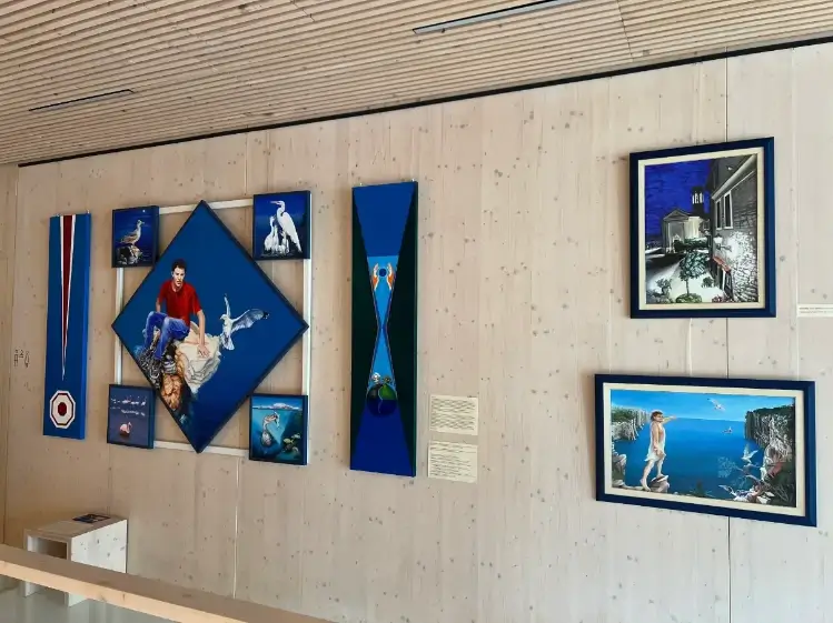 Exhibition Nature and Man - Original photography from the exhibition at MGC, Bled, Slovenia